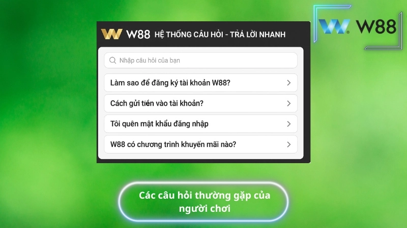 Các câu hỏi thường gặp của người chơi